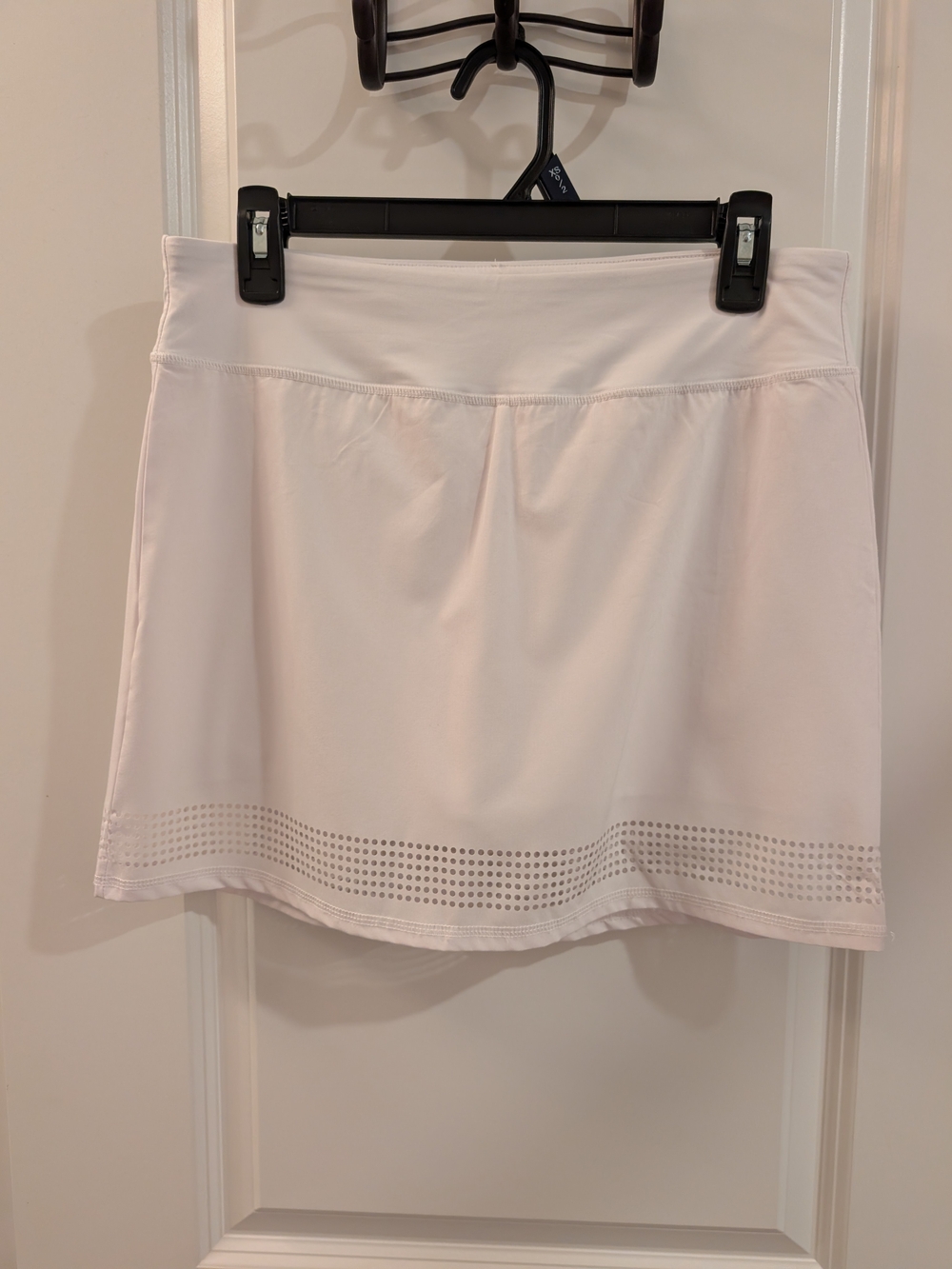 White Kyodan Golf Skort (with perforated hem)